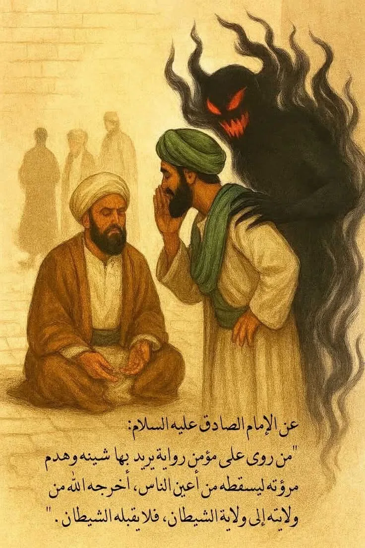 كذِّب سمعك وبصرك عن أخيك